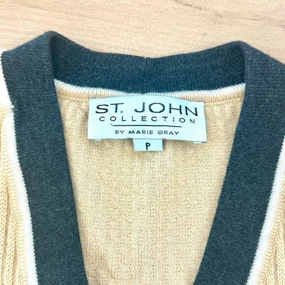 St. John Collection Ribbed Cardigan - Women's Petite - Picture 2 of 10